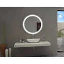 Paris Mirror Backlit 32 x 32 Round Bathroom Mirror