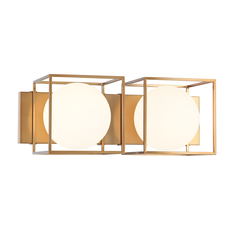 Matteo S03802 Squircle 2-lt 18" Wall Sconce