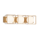 Matteo S03803 Squircle 3-lt 26" Wall Sconce