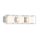 Matteo S03803 Squircle 3-lt 26" Wall Sconce