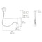Artemide NH S1 14 1-lt 20" LED Linear Suspension Light
