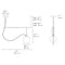 Artemide NH S1 22 1-lt 20" LED Linear Suspension Light