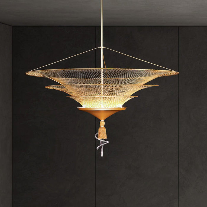 Schonbek S2234 Veneto 1-lt 34" LED Chandelier