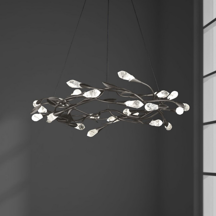 Schonbek S2434 Secret Garden 1-lt 35" LED Pendant