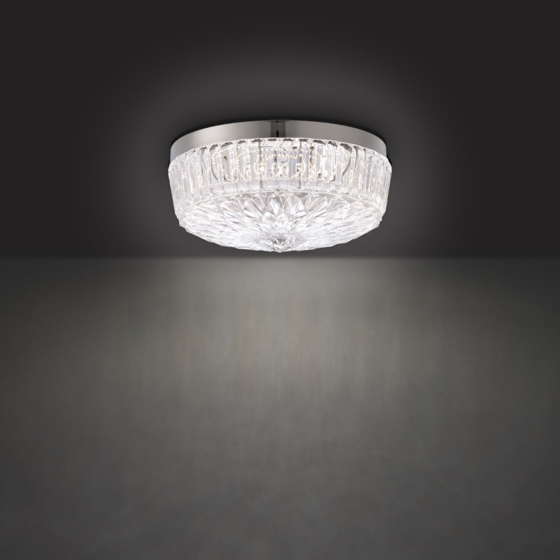 Schonbek S6812 Regina 1-lt 12" LED Flush Mount