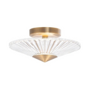 Schonbek S7212 Origami 1-lt 12" LED Semi-Flush Mount