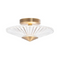 Schonbek S7212 Origami 1-lt 12" LED Semi-Flush Mount