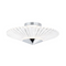 Schonbek S7212 Origami 1-lt 12" LED Semi-Flush Mount