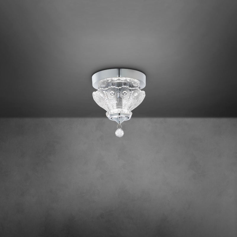 Schonbek S2905 Sterling 1-lt 5" LED Semi-Flush Mount