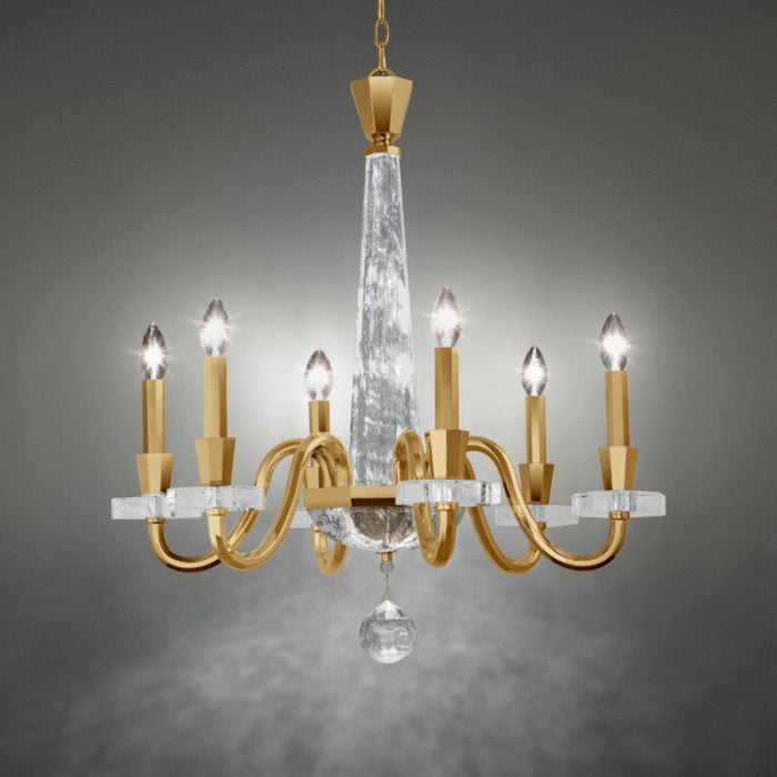 Schonbek S9327 Amadeus 6-lt 27" Chandelier