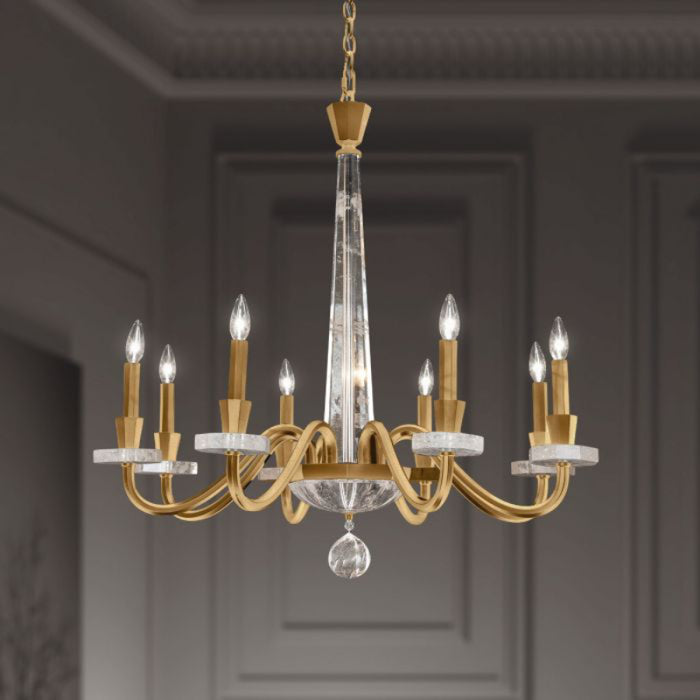 Schonbek S9334 Amadeus 8-lt 34" Chandelier