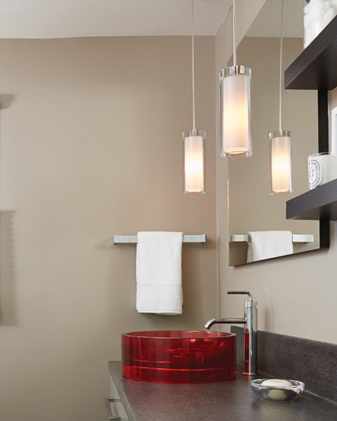 Visual Comfort 700TDSARGP Sara Grande 1-lt 4" Line Voltage Pendant