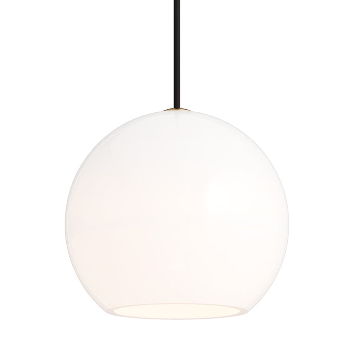 Tech 700TDSDNGP Sedona Medium 1-lt 8" LED Pendant with White Glass