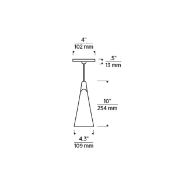 Visual Comfort Selina 4" Low Voltage Pendant