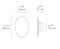 Artemide Facce Alpha Shallow HO LED Wall/Ceiling Light