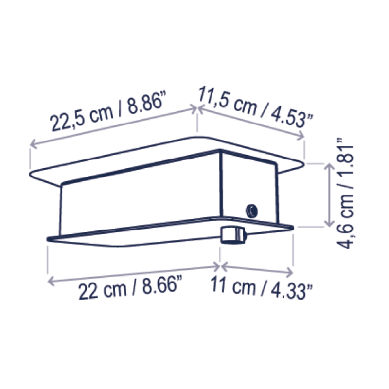 Bover Skybell Linear S/9L/20 9-lt 92" LED Pendant, Down Light