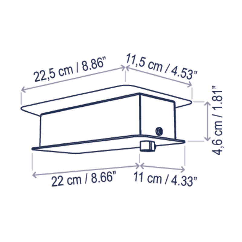 Bover Skybell Linear S/9L/21 9-lt 92" LED Pendant, Down Light