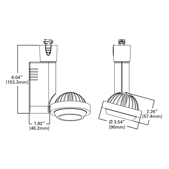 Halo 807SM 12W LED Track Head