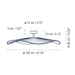 Bover Mediterrània PF/105 1-lt 41" LED Semi-Flushmount, TRIAC Dimming