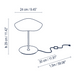 Bover Valentina M/29 1-lt 11" Tall LED Table Lamp