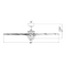 Modern Forms FR-W2201-65L Wyndmill 65" Indoor/Outdoor Ceiling Fan with LED Light Kit, 3500K