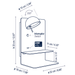 Bover Beddy A/04 1-lt 13" Tall LED Wall Sconce