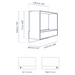 Bover Kira A/01 1-lt 10" LED Wall Sconce