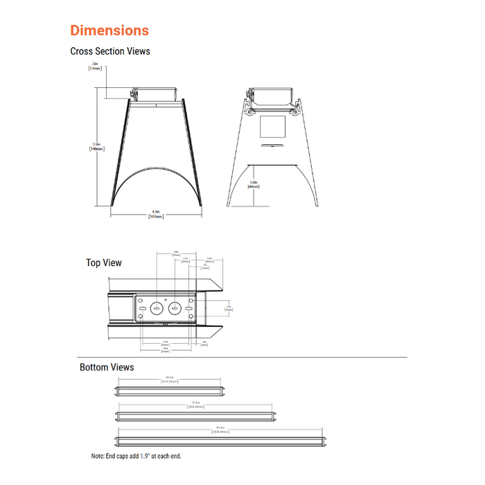 Vaulta Linear Surface Mount