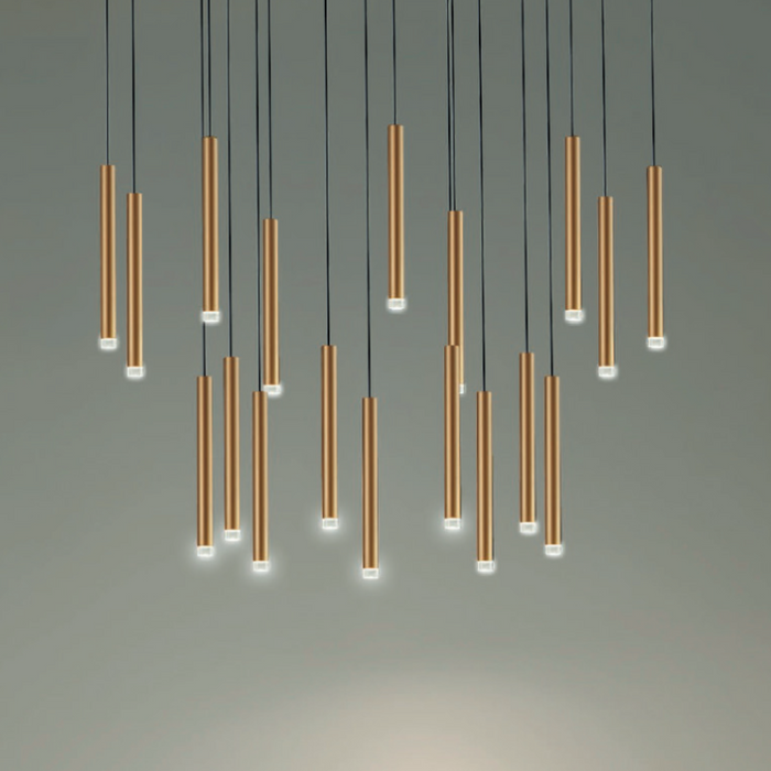 Bover Candle 18-lt 17" LED Pendant