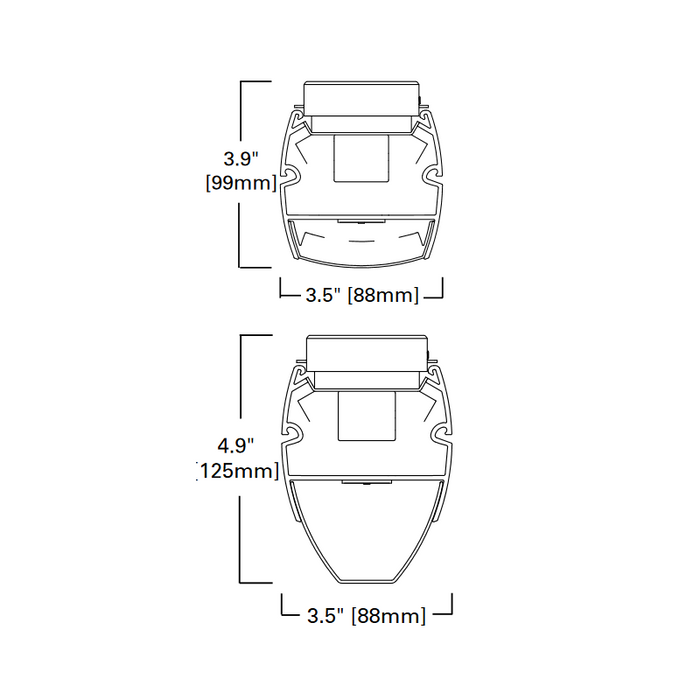 Hugo LED Surface Mount