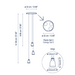 Bover Drip S/03L 3-lt 13" LED Pendant