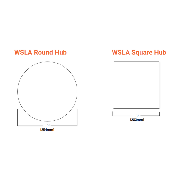 WSLA Wavestream LED Hub Patterns Linear, Advanced Series