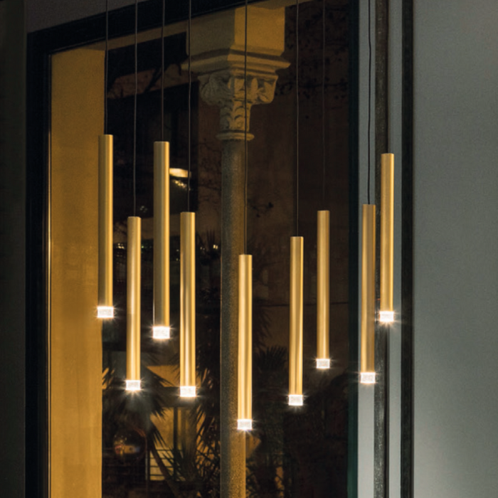 Bover Candle 9-lt 13" LED Pendant