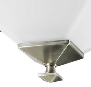 Progress P3854 North Park 1-lt Flush Mount