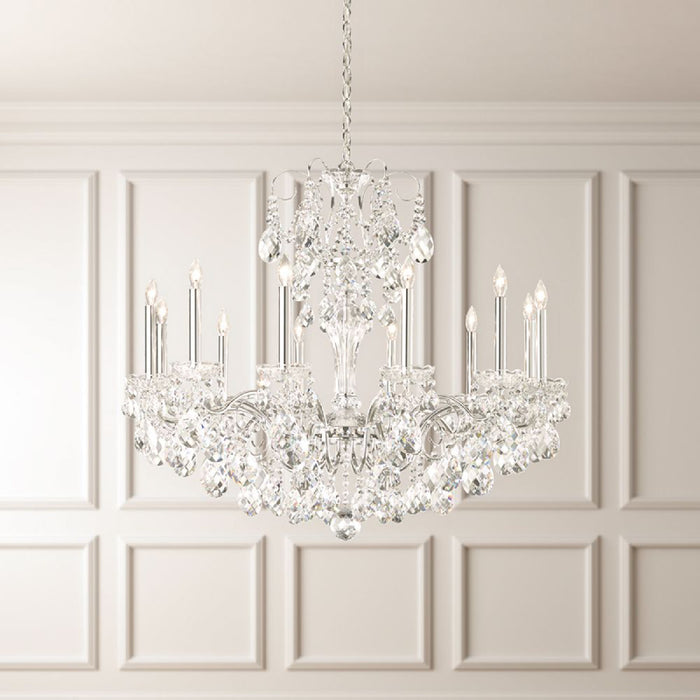 Schonbek ST1849 Sonatina 12-lt 34" Chandelier