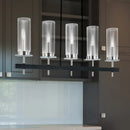 Sonneman 4065 Tuxedo 5-lt 34" Bar Pendant