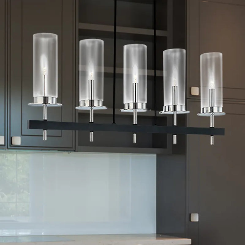 Sonneman 4065 Tuxedo 5-lt 34" Bar Pendant