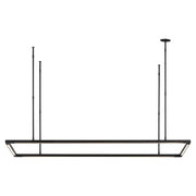 Visual Comfort 700LSSTG50 Stagger Halo 50" LED Linear Suspension - Nightshade Black