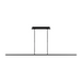 Visual Comfort 700LSSTG72 Stagger 1-lt 72" LED Linear Suspension - Nightshade Black