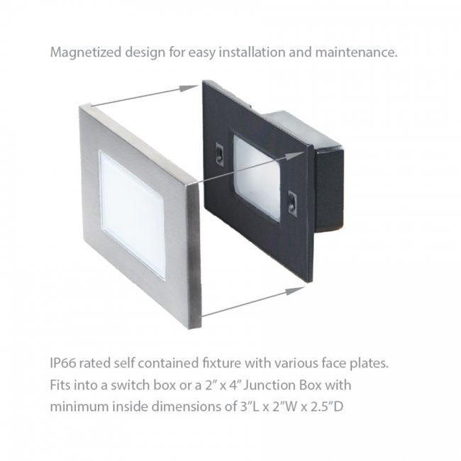 WAC WL-LED120 LED Step and Wall Light