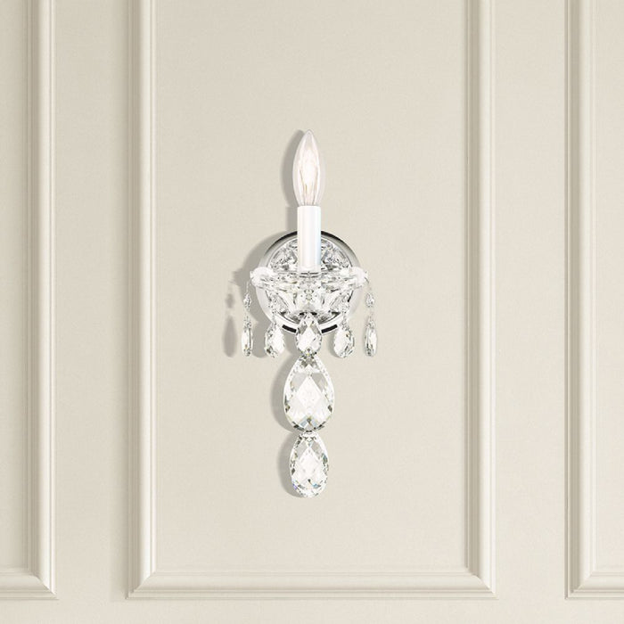 Schonbek 2990 Sterling 1-lt 15" Tall Wall Sconce