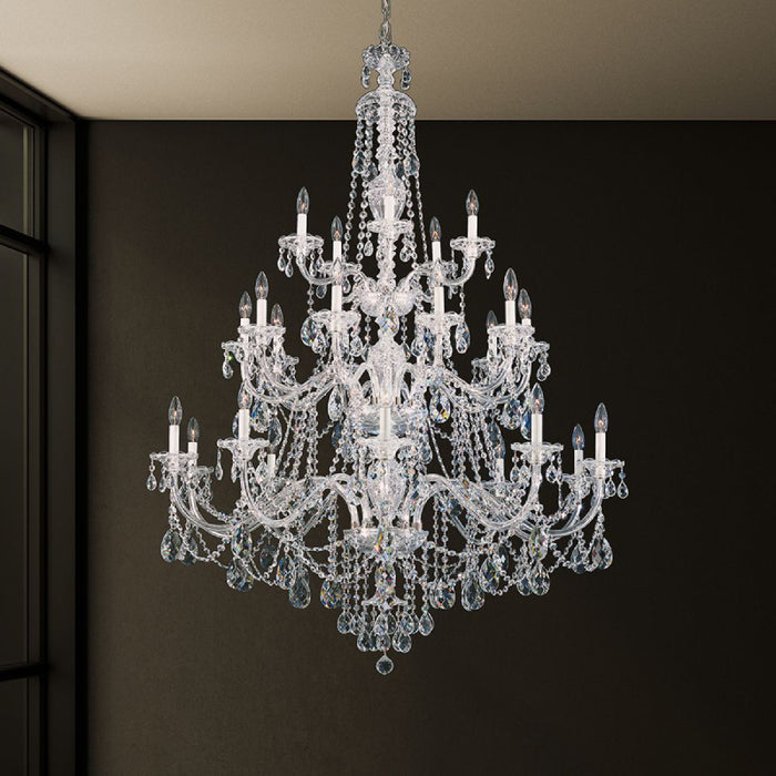 Schonbek 3610 Sterling 25-lt 45" Chandelier