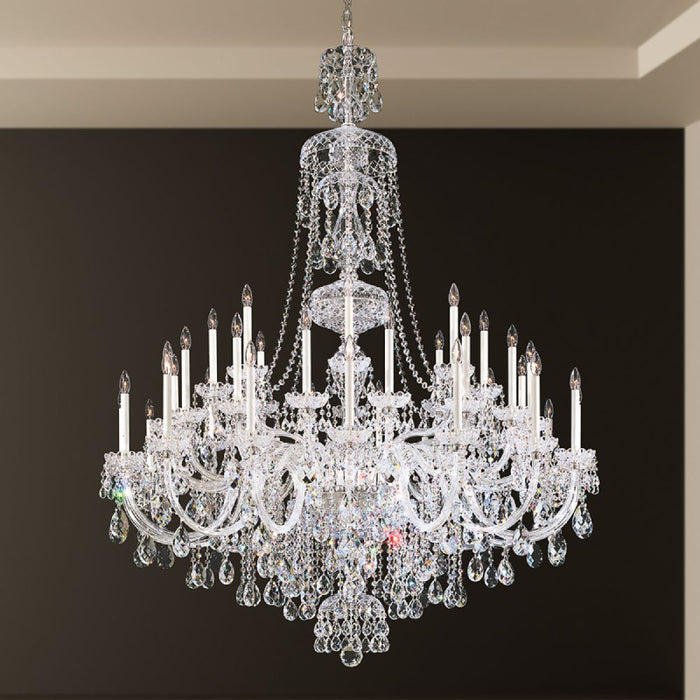 Schonbek 3612 Sterling 45-lt 60" Chandelier