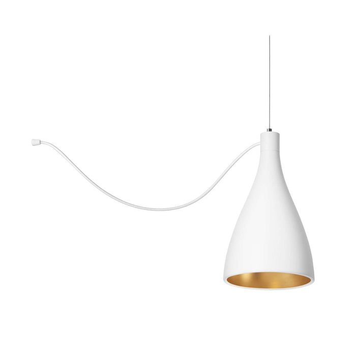 Pablo Designs Swell String Single Narrow LED Pendant