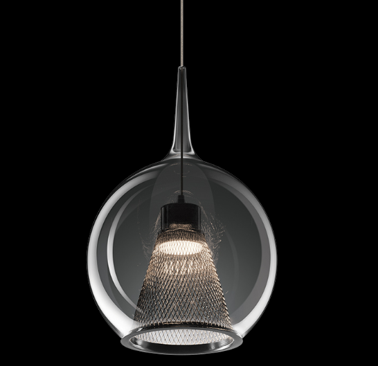 Elan 84021 Zin 1-lt LED Round Pendant