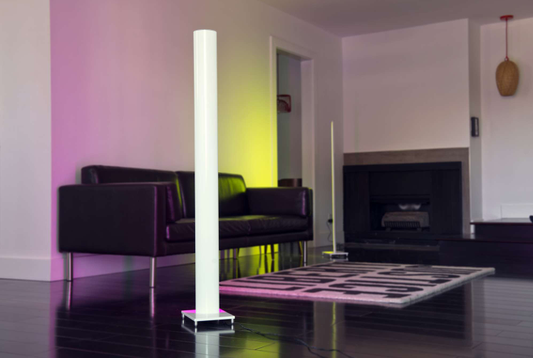 Tono LED Floor Lamp and Color Changing Mood Light by Koncept