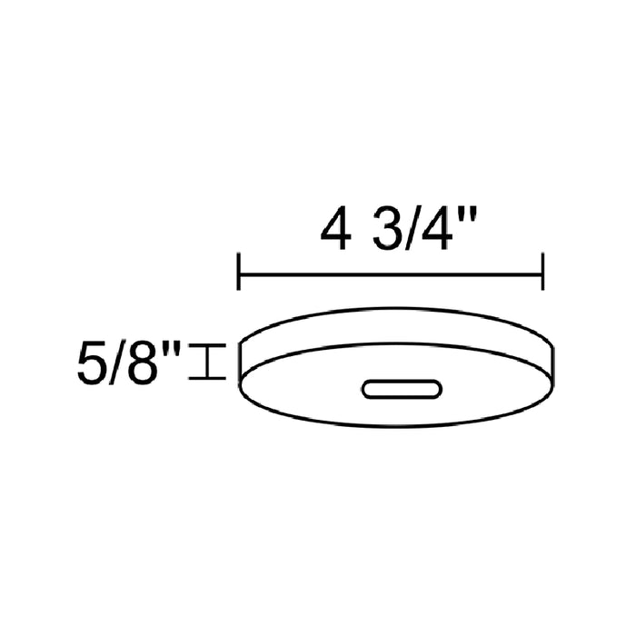 Juno R40N Line Voltage Monopoint Canopy