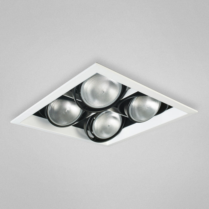 Eurofase TE-134B 4-lt Square PAR30 Multiple Recessed Trim