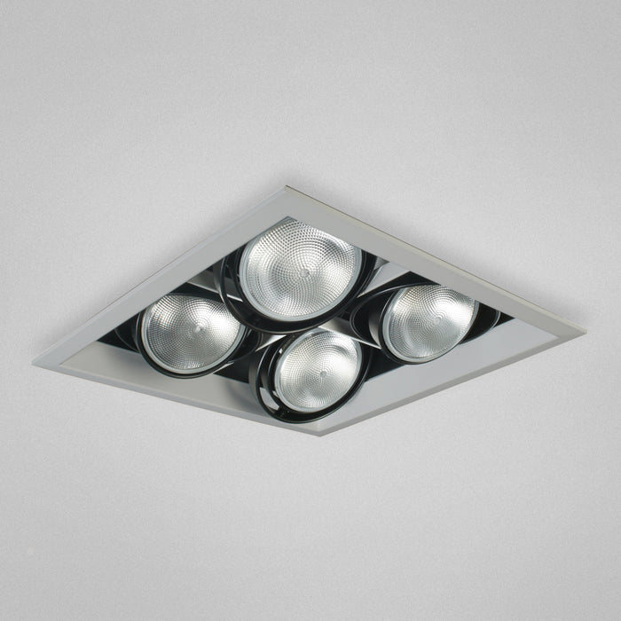 Eurofase TE-134B 4-lt Square PAR30 Multiple Recessed Trim