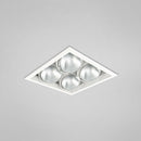 Eurofase TE-134B 4-lt Square PAR30 Multiple Recessed Trim